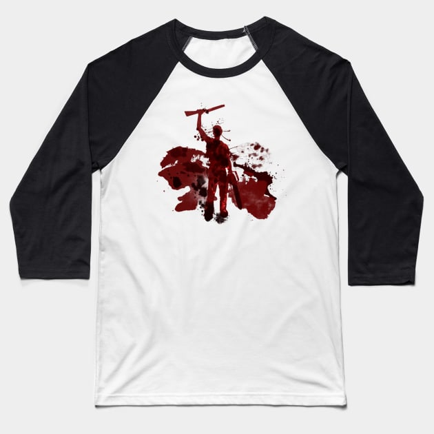 Ash Baseball T-Shirt by Bongonation